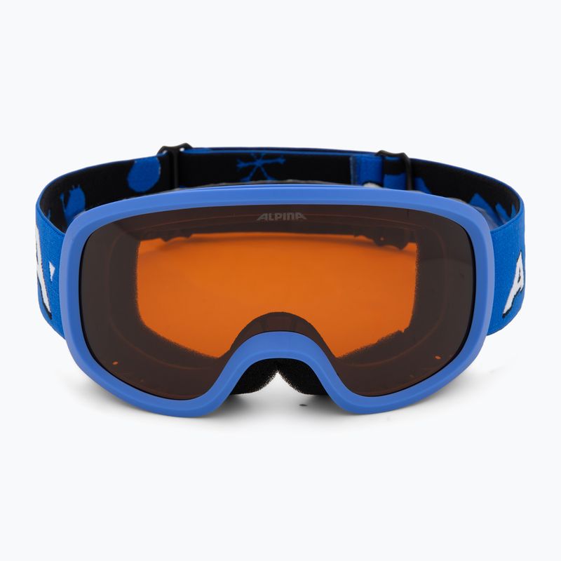 Gogle narciarskie dziecięce Alpina Piney 2.0 blue matt/orange 2