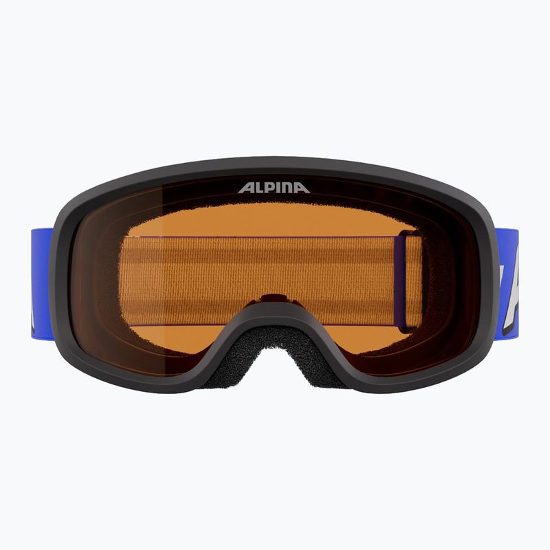 Gogle narciarskie dziecięce Alpina Piney 2.0 blue matt/orange 2