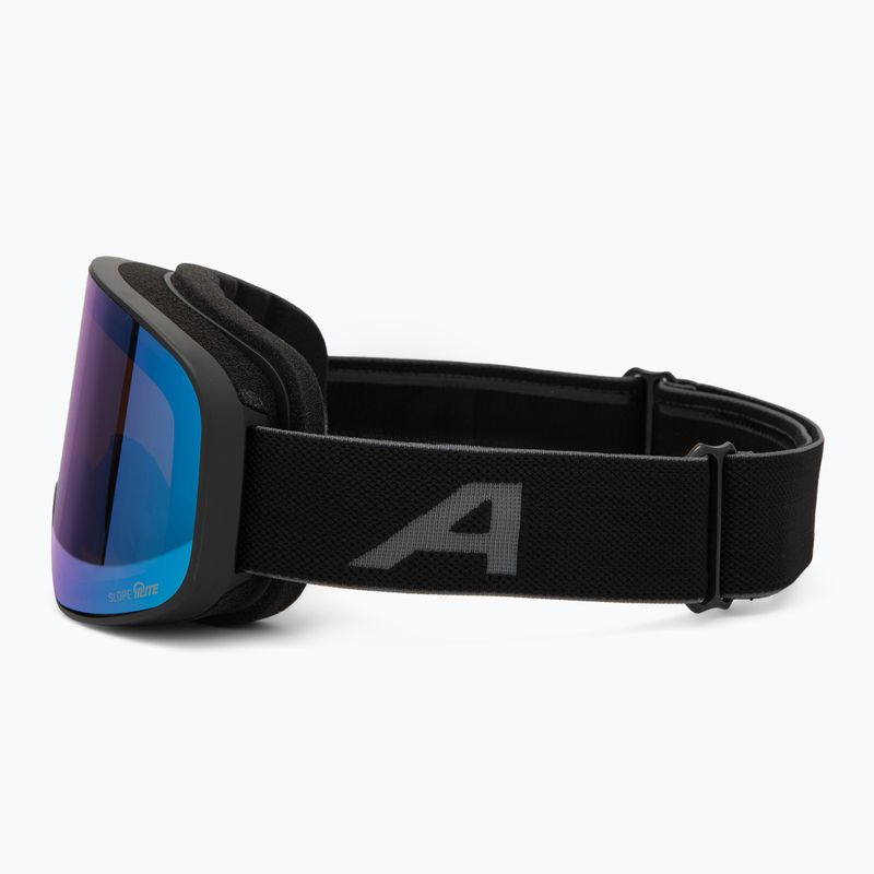 Gogle narciarskie Alpina Slope Q-Lite black/black matt/blue 4