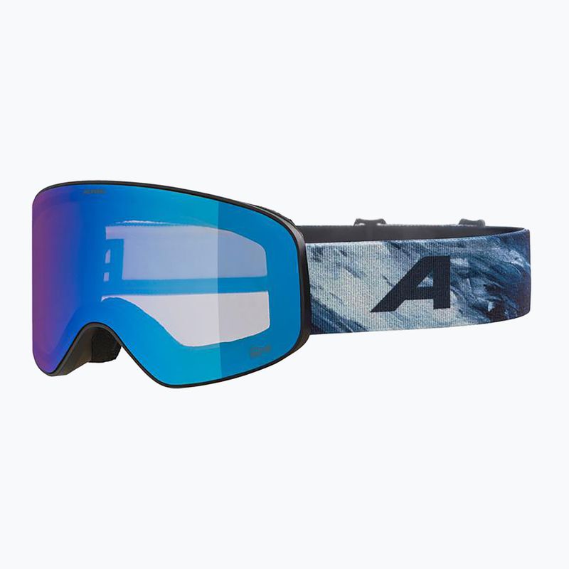 Gogle narciarskie dziecięce Alpina Fernie Q-Lite black/blue matt
