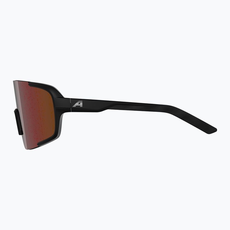 Okulary przeciwsłoneczne Alpina Lumin black matt/red mirror 5