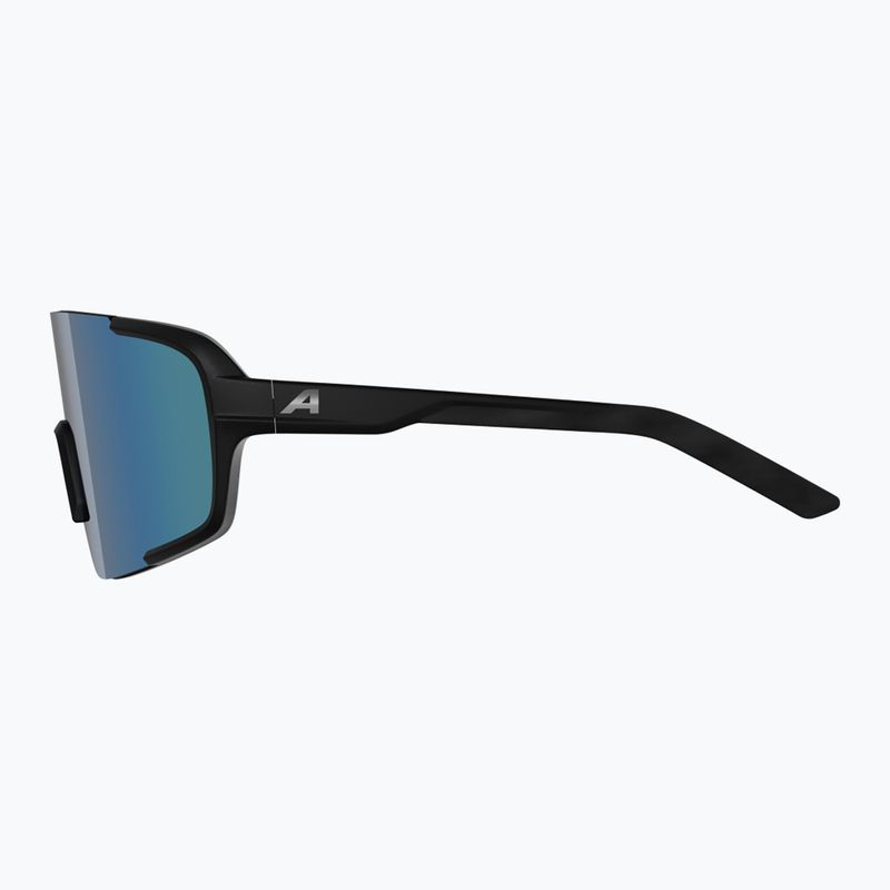 Okulary przeciwsłoneczne Alpina Lumin black matt/blue mirror 5