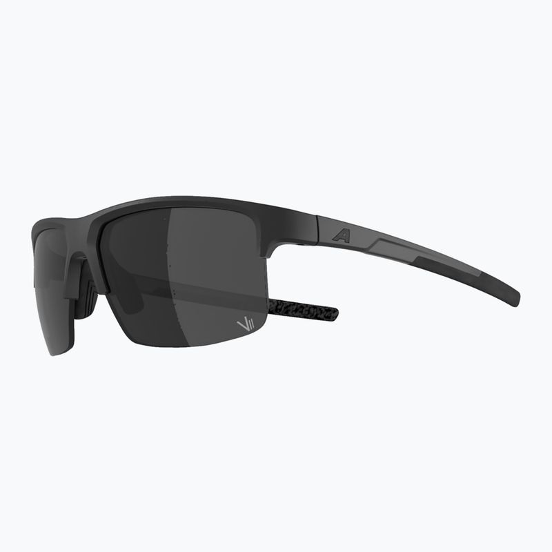 Okulary przeciwsłoneczne Alpina Eagle Q-Lite black matt/silver mirror 4