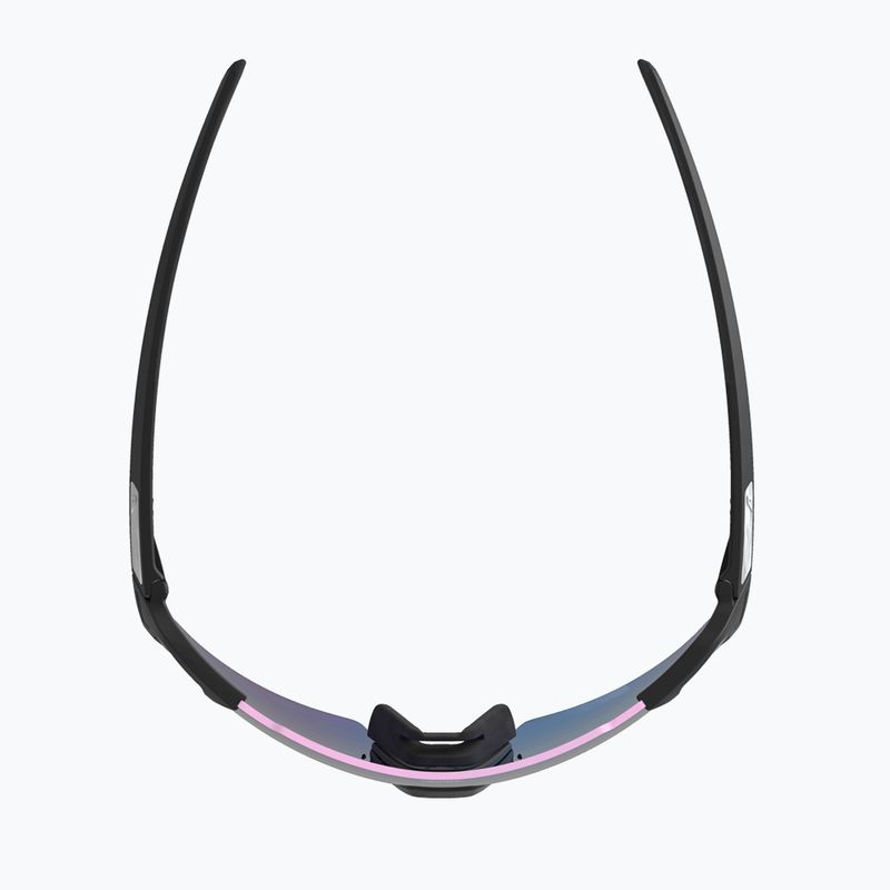 Okulary przeciwsłoneczne Alpina Turbo Air Q-Lite black matt/blue mirror/pink 3