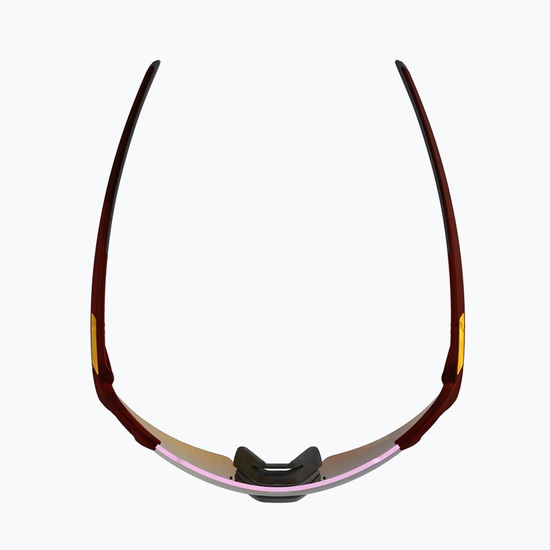 Okulary przeciwsłoneczne Alpina Turbo Air Q-Lite red transculent matt/gold mirror/pink 3