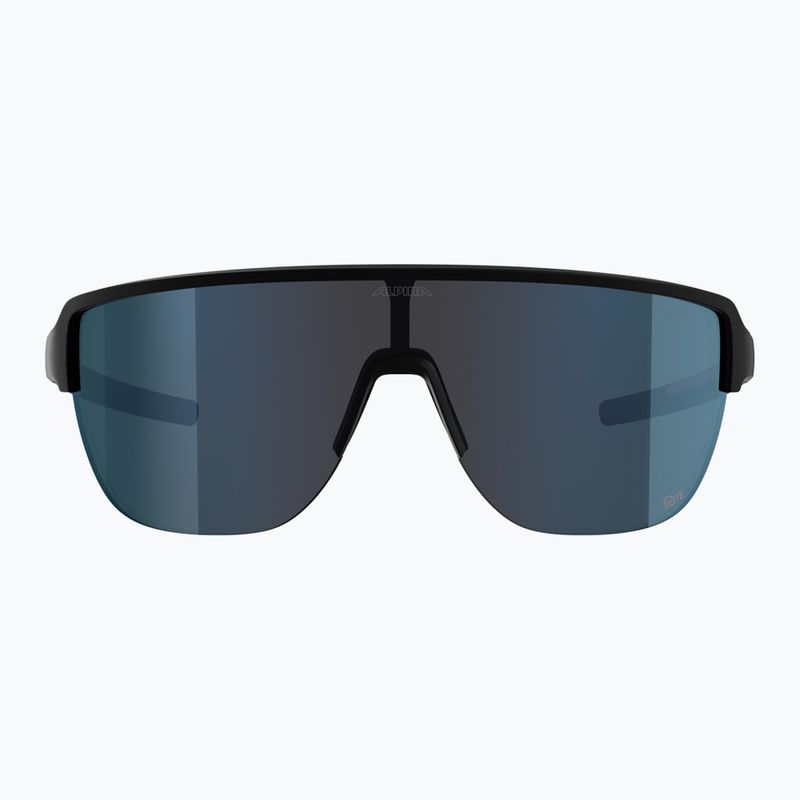 Okulary przeciwsłoneczne Alpina Ram 2.0 Q-Lite black matt/blue mirror 2