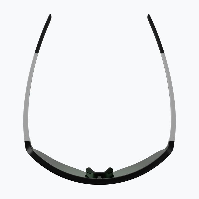 Okulary przeciwsłoneczne Alpina Ram 2.0 Q-Lite black/white matt/green mirror 3
