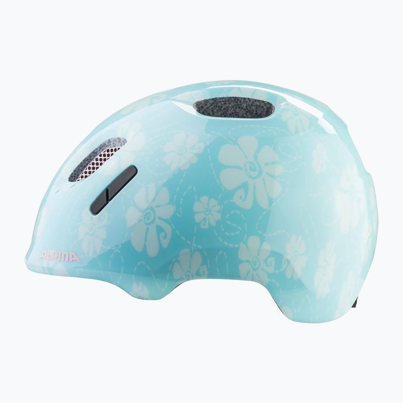 Kask rowerowy dziecięcy Alpina Ximo 2 Jr aqua rose flower gloss 2