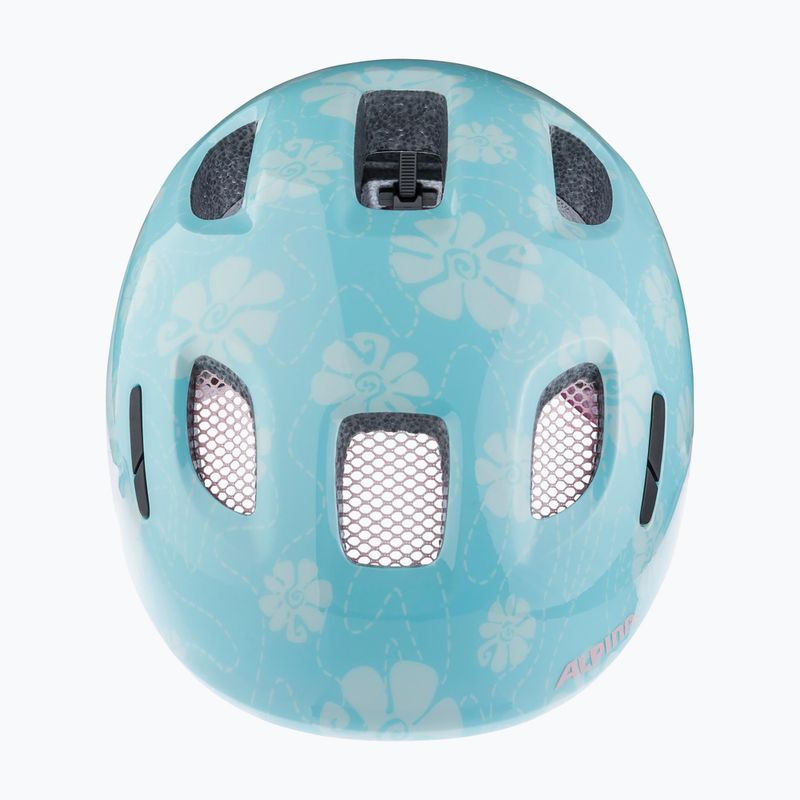 Kask rowerowy dziecięcy Alpina Ximo 2 Jr aqua rose flower gloss 4