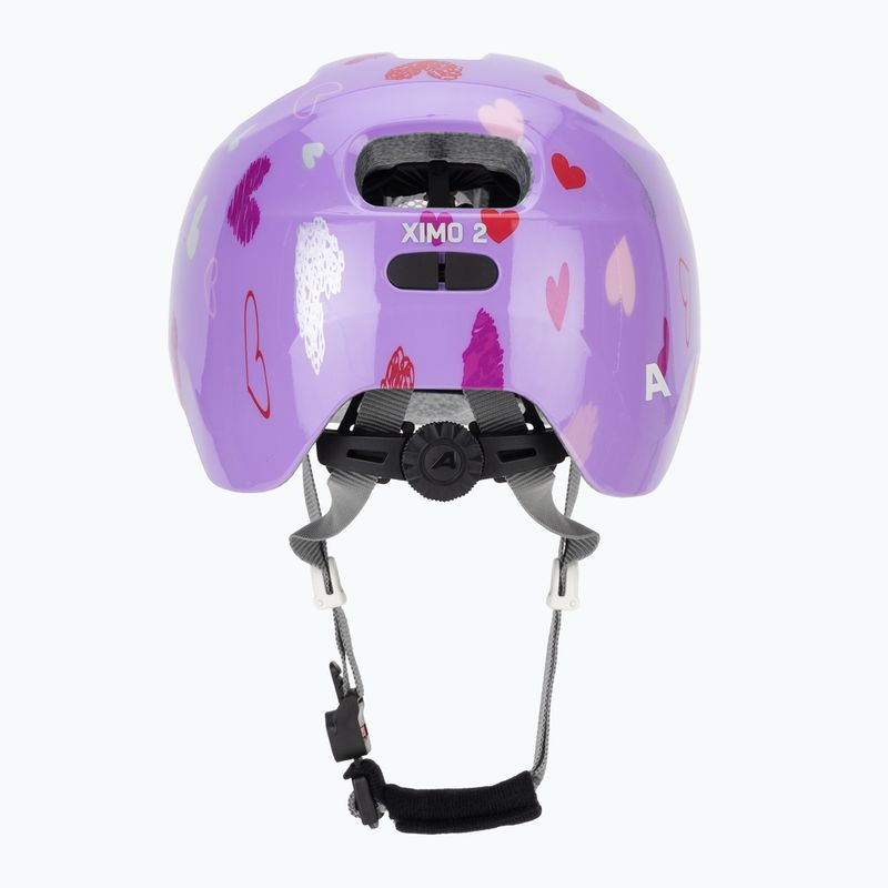 Kask rowerowy dziecięcy Alpina Ximo 2 Jr purple hearts gloss 4