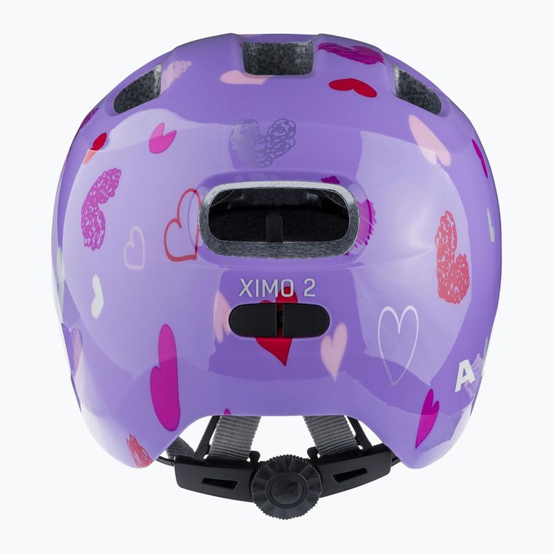 Kask rowerowy dziecięcy Alpina Ximo 2 Jr purple hearts gloss 5
