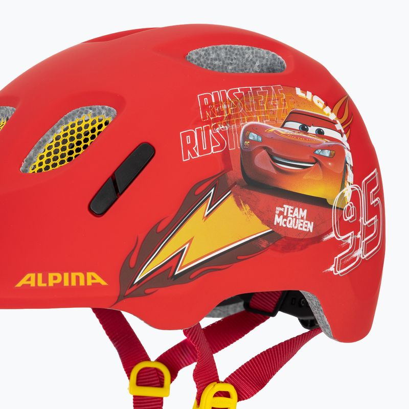 Kask rowerowy dziecięcy Alpina Ximo 2 Jr disney cars 7