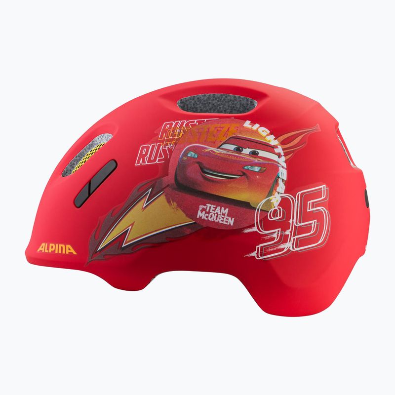 Kask rowerowy dziecięcy Alpina Ximo 2 Jr disney cars 2