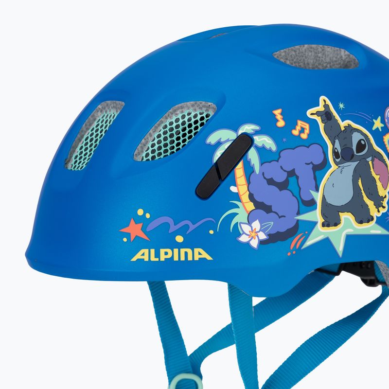 Kask rowerowy dziecięcy Alpina Ximo 2 Jr disney stich 7