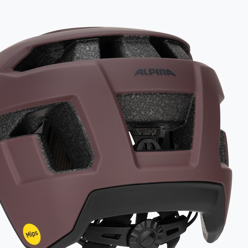 Kask rowerowy Alpina Taunus Gravel MIPS ox black matt 7