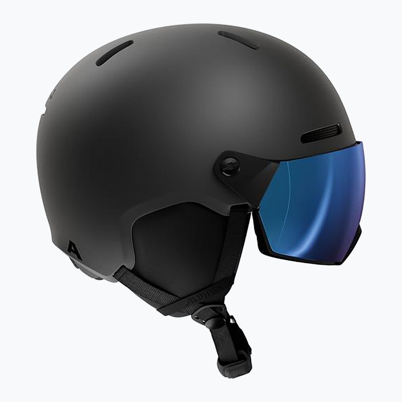 Kask narciarski Alpina Arber 2 Visor Q-Lite black matte 2