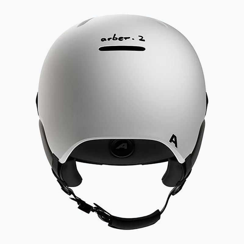 Kask narciarski Alpina Arber 2 Visor Q-Lite white matt 4