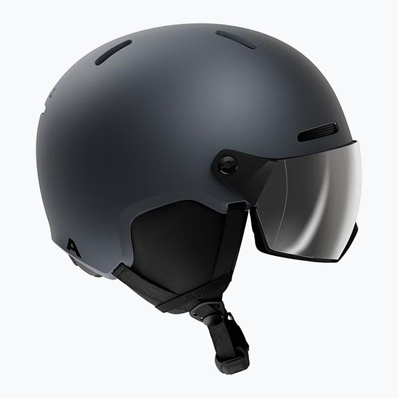 Kask narciarski Alpina Arber 2 Visor Q-Lite midnight grey 2