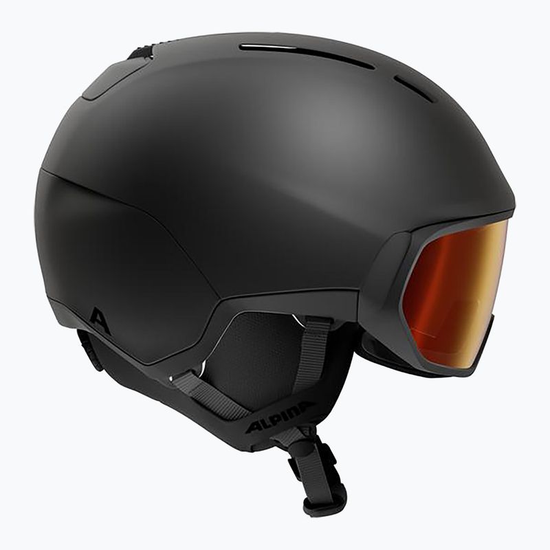 Kask narciarski Alpina Vizzard QV MIPS black matte 2