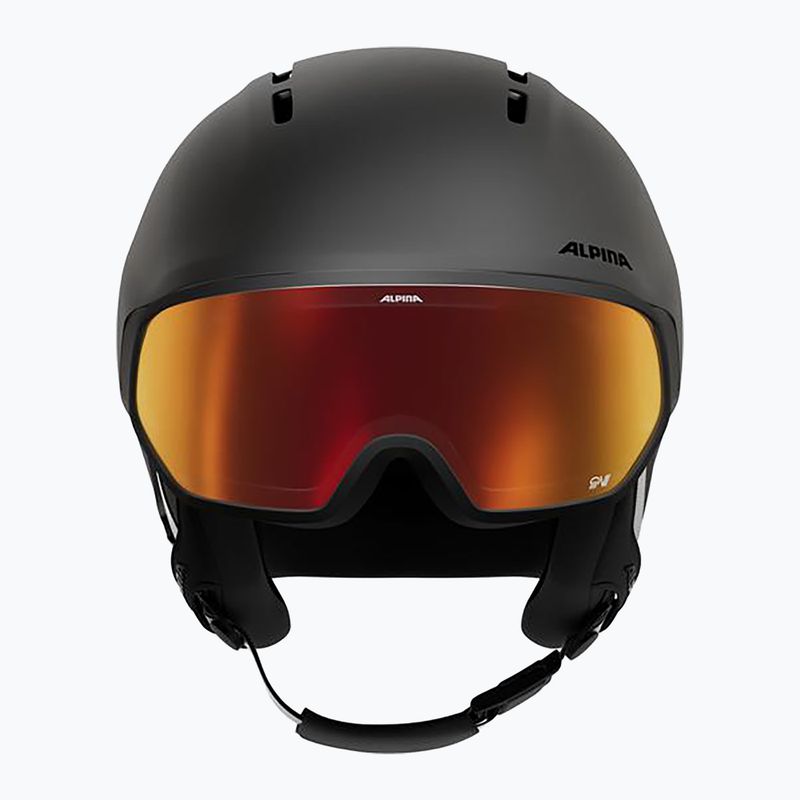 Kask narciarski Alpina Vizzard QV MIPS black matte 3