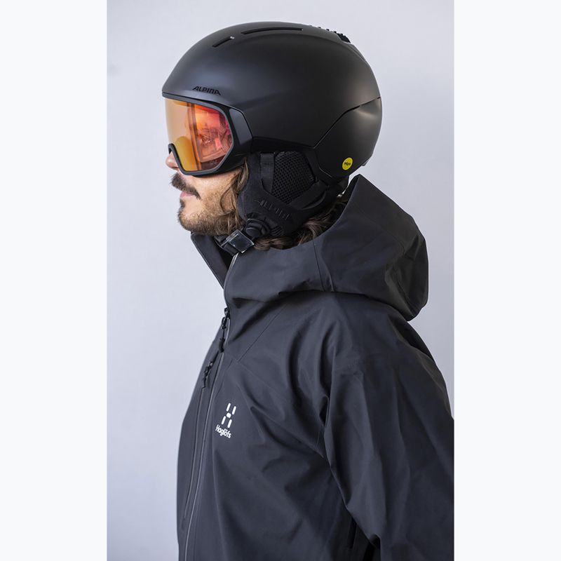 Kask narciarski Alpina Vizzard QV MIPS black matte 6