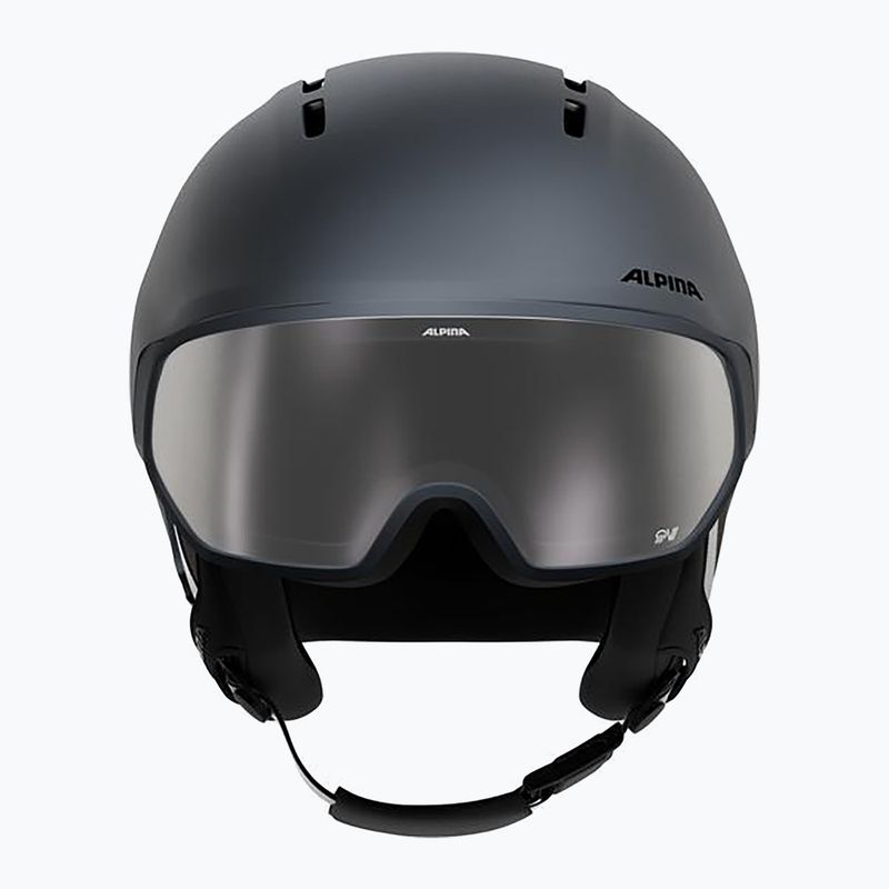 Kask narciarski Alpina Vizzard QV MIPS midnight grey matt 3
