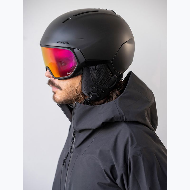 Kask narciarski Alpina Vizzard Q-Lite black matte 6