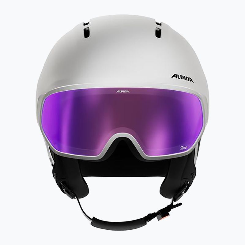 Kask narciarski Alpina Vizzard Q-Lite white matt 3