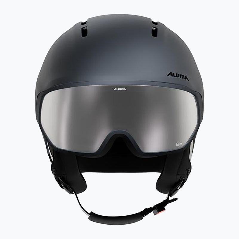 Kask narciarski Alpina Vizzard Q-Lite midnight grey matt 3