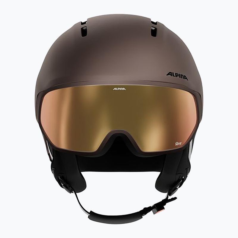 Kask narciarski Alpina Vizzard Q-Lite ox brown att 3