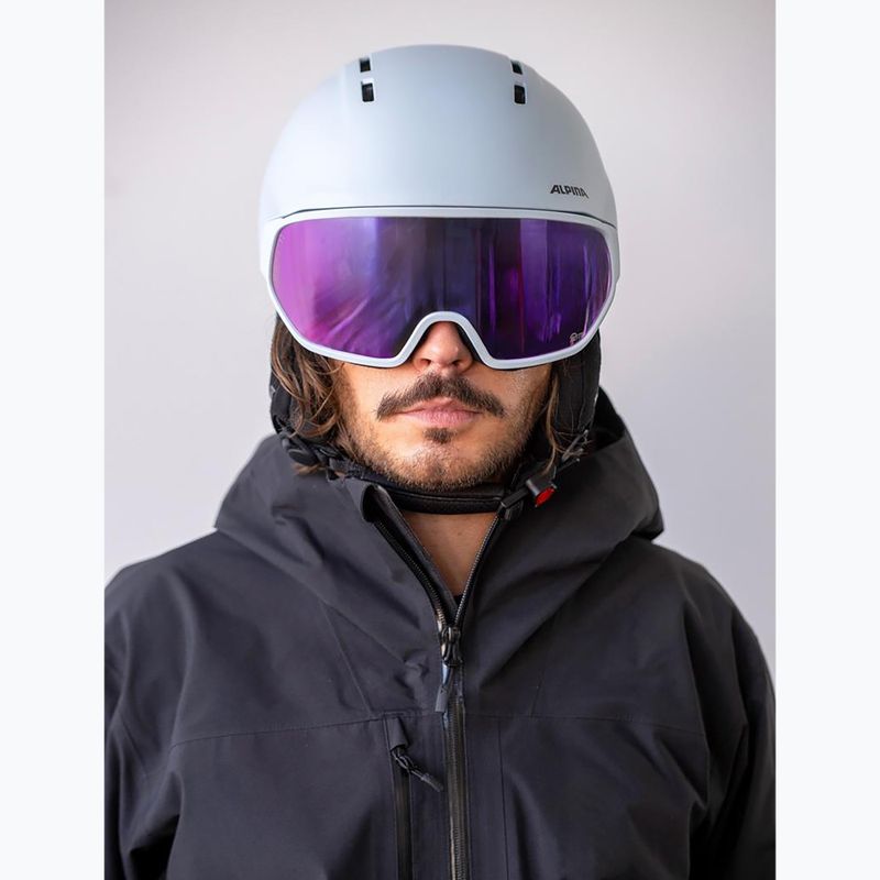Kask narciarski Alpina Vizzard Q-Lite ice blue matt 5