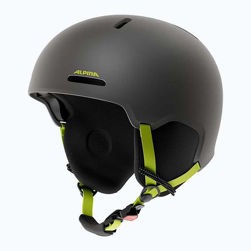 Kask narciarski dziecięcy Alpina Zupo 2 charcoal neon matt