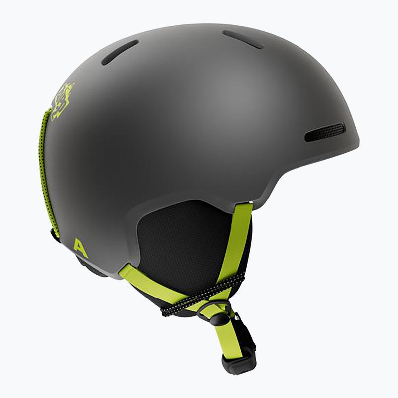 Kask narciarski dziecięcy Alpina Zupo 2 charcoal neon matt 2