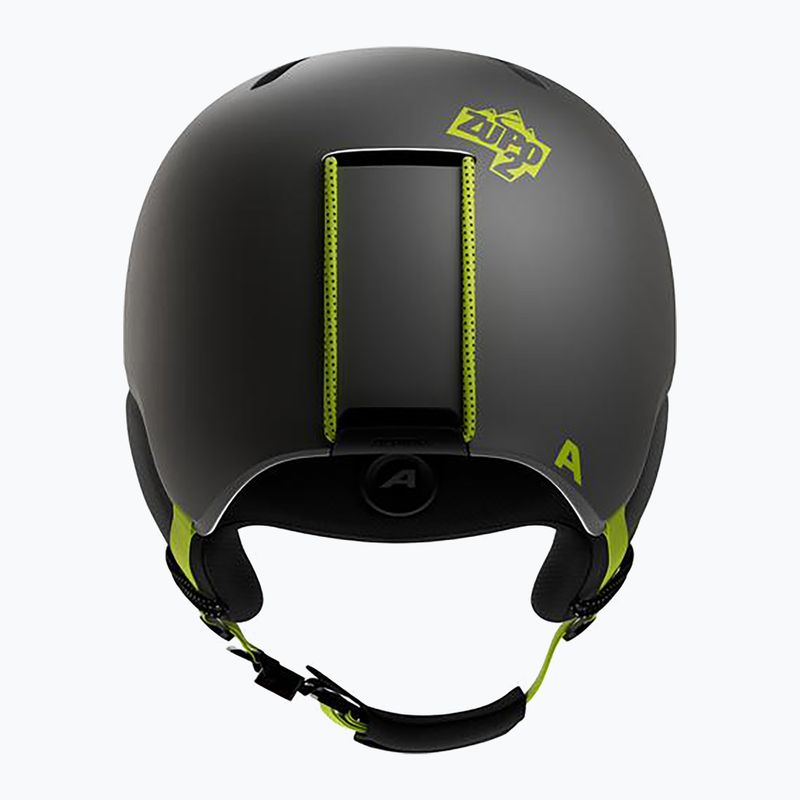 Kask narciarski dziecięcy Alpina Zupo 2 charcoal neon matt 4