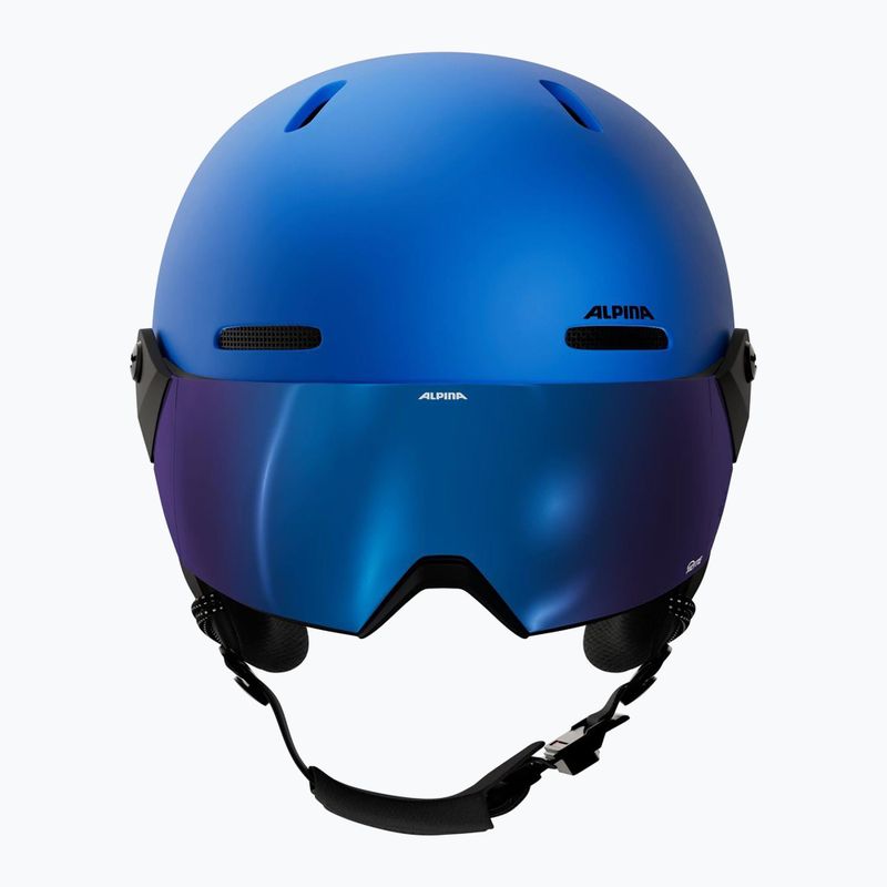 Kask narciarski dziecięcy Alpina Zupo 2 Visor Q-Lite blue matt 3