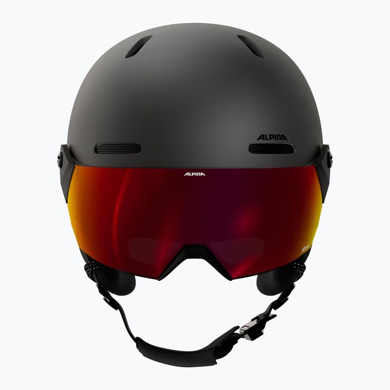 Kask narciarski dziecięcy Alpina Zupo 2 Visor Q-Lite black matte 3