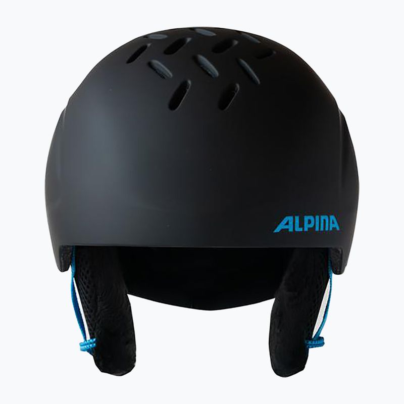 Kask narciarski dziecięcy Alpina Pizi black blue matt 3