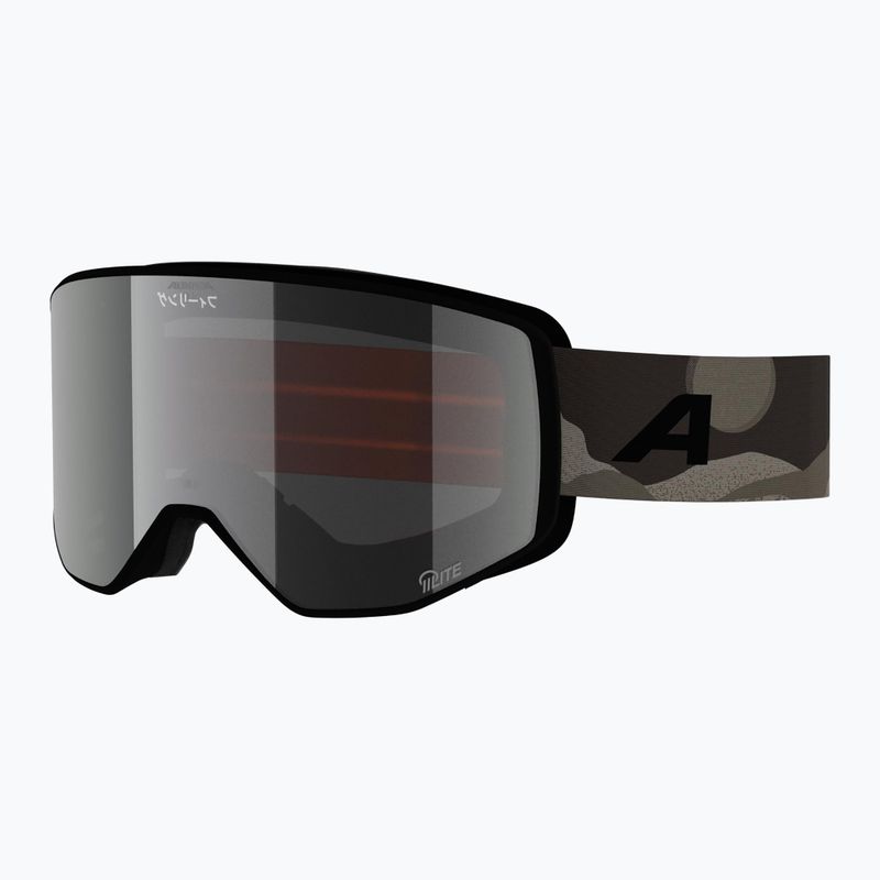 Gogle narciarskie Alpina Venet Q-Lite coj black/brown matt