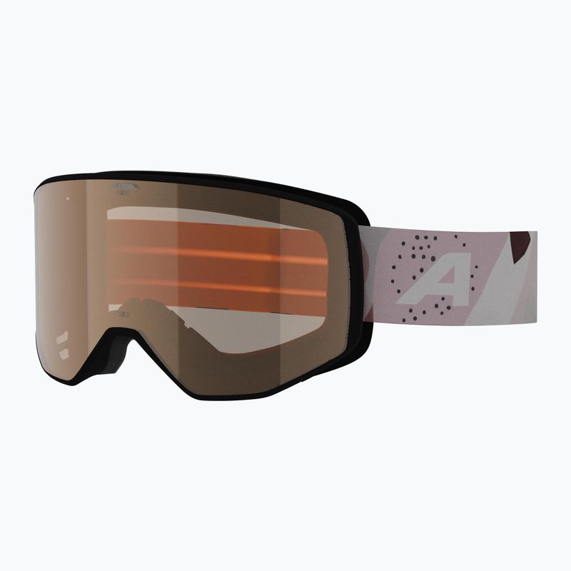 Gogle narciarskie Alpina Venet M white/rose matt