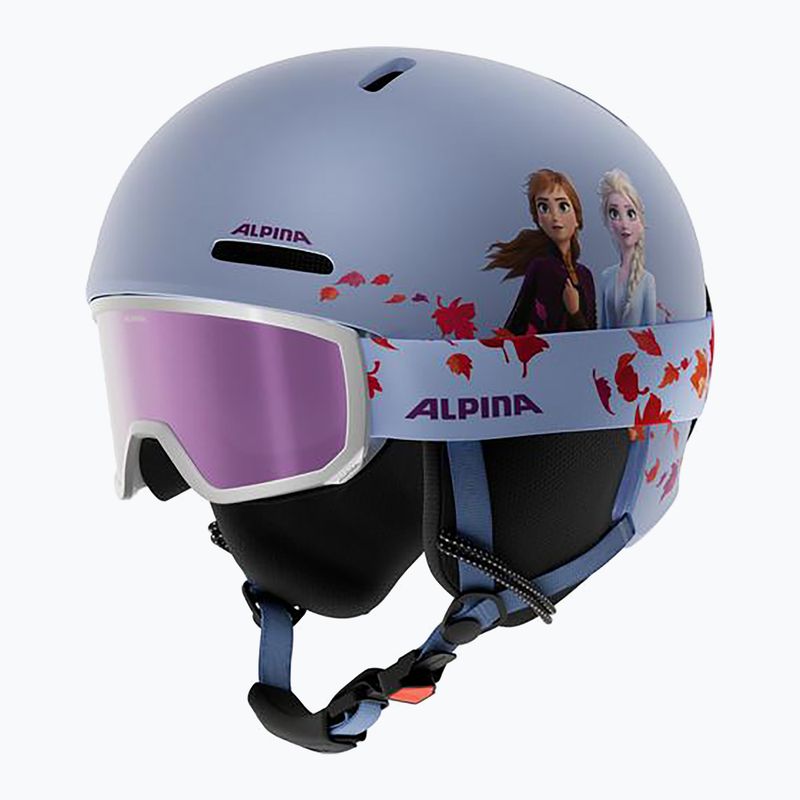 Kask narciarski dziecięcy Alpina Zupo 2 Disney Set Jr frozen