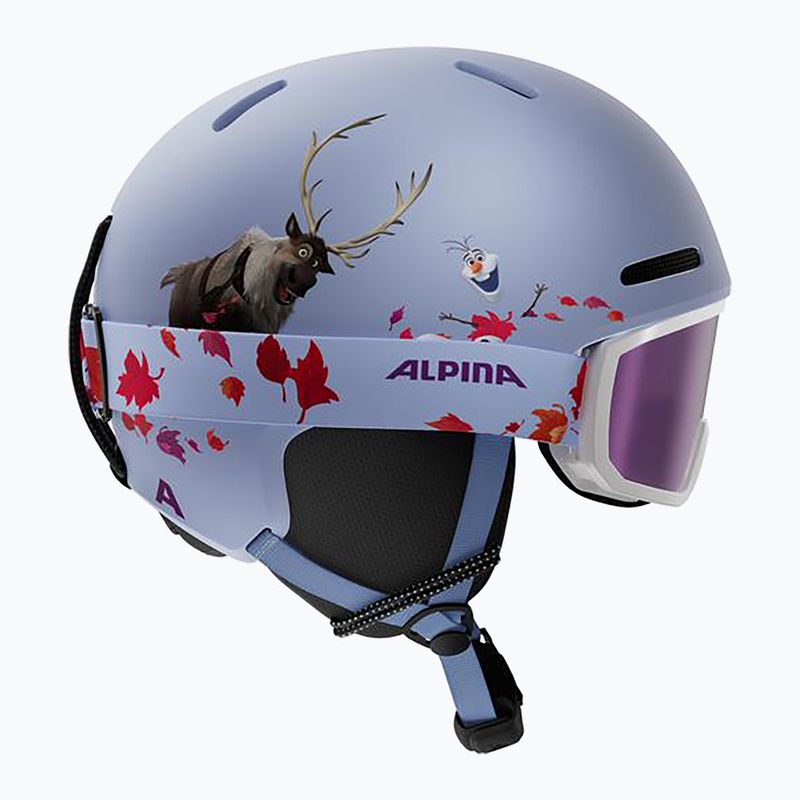 Kask narciarski dziecięcy Alpina Zupo 2 Disney Set Jr frozen 2