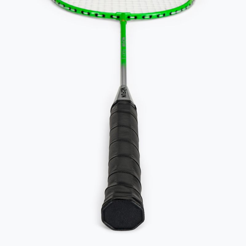 Zestaw do badmintona VICFUN Hobby Typ B green/ orange 4