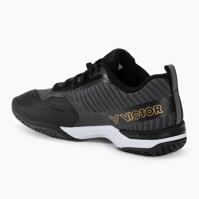 Buty do badmintona męskie VICTOR A930 CX black/gold 3
