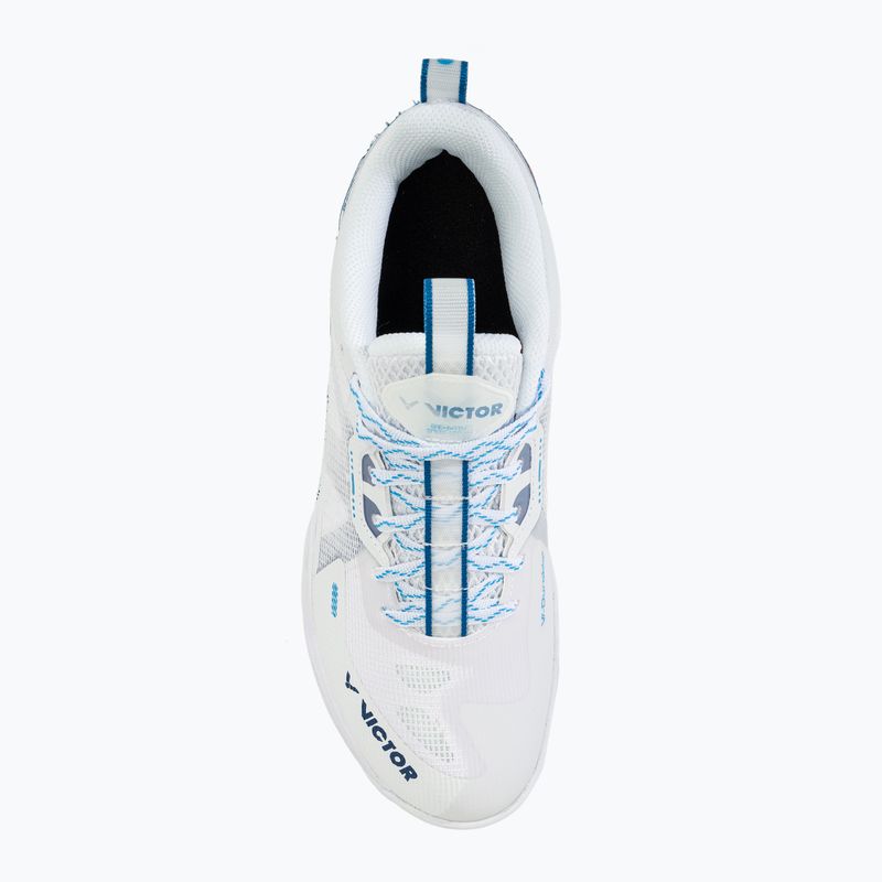 Buty do badmintona męskie VICTOR S82III AF white/myconos blue 6