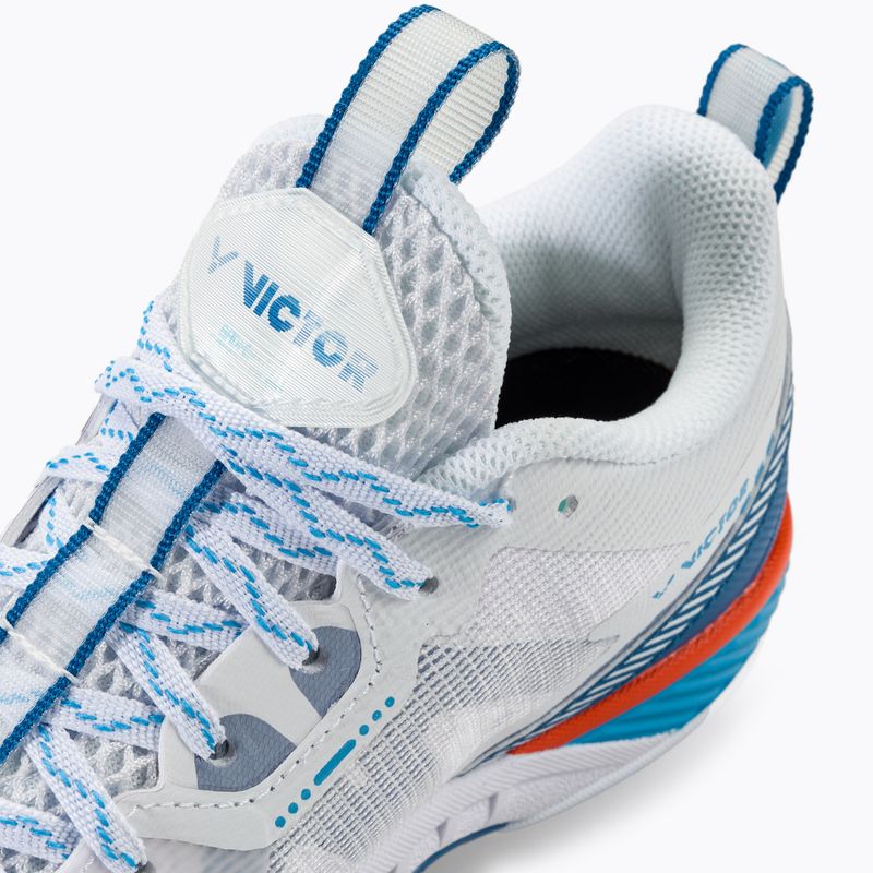 Buty do badmintona męskie VICTOR S82III AF white/myconos blue 9