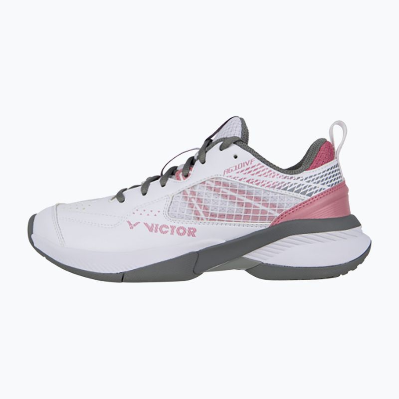 Buty do badmintona damskie VICTOR A610IVF W white/grey 8