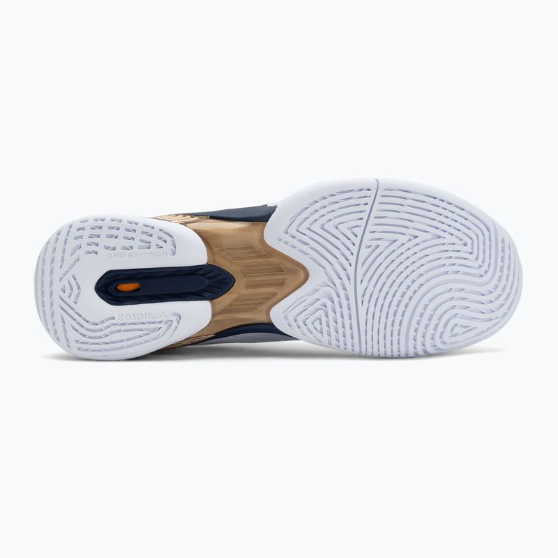 Buty do badmintona męskie VICTOR A970TD AX bright white/light gold 4