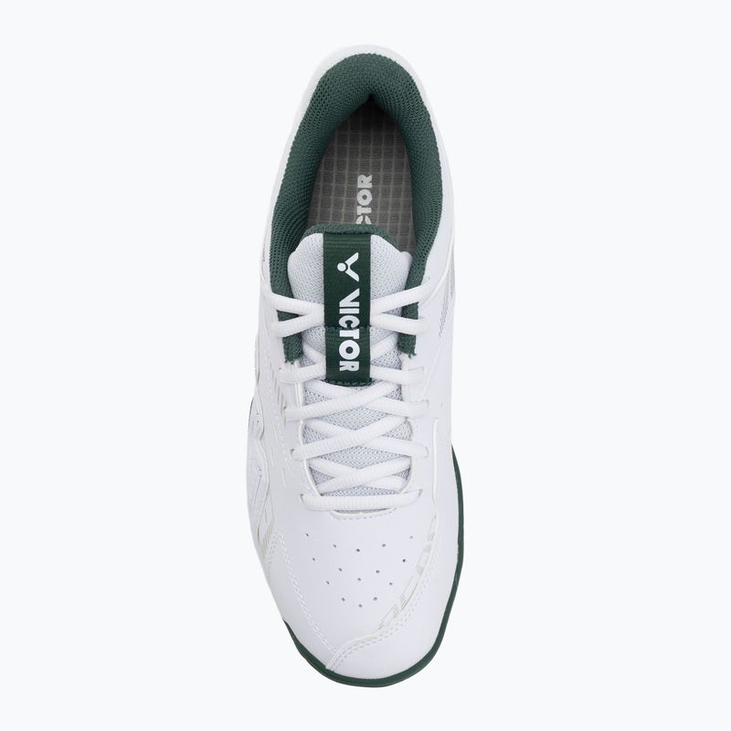Buty do badmintona męskie VICTOR P8500CLS AG bright white/hunter green 5