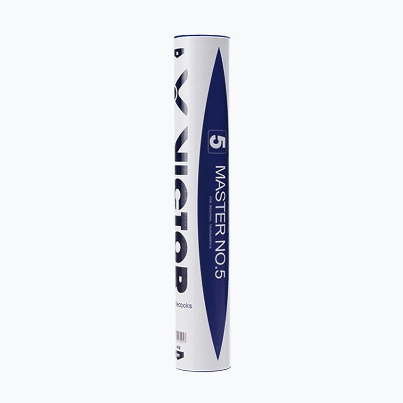 Lotki do badmintona VICTOR No 5 12 szt. white