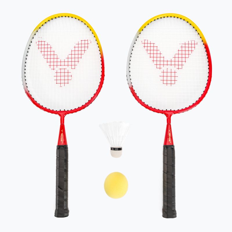 Zestaw do badmintona dziecięcy VICFUN Mini Badminton red/yellow